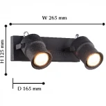 Спот Favourite Arcu 2026-2W (220V, круглые)