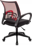 Кресло офисное TopChairs ST-Basic сетка/ткань красный УТ000035166