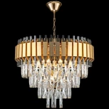 Подвесная люстра Reluce 02144-0.4-08 FGD+BK