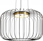 Подвесной светильник Freya Citrus FR5398PL-L8B (LED, 220V, на проводе, клетка)