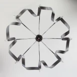 Подвесная люстра Eurosvet Adelia 60064/8 хром (220V, хрусталь Strotskis, на цепи)