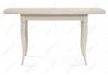 Деревянный стол Woodville Арктоис слоновая кость 499595