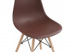Пластиковый стул Woodville Eames PC-015 brown 11899