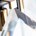 Подвесная люстра Divinare Elliot 7304/04 SP-6 (220V, на цепи, круглые)