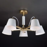 Потолочная люстра Eurosvet Frozen 70083/5 золото