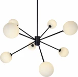 Потолочная люстра на штанге Zortes Ragy ZRS.1883.8 (220V, шарики, IP21)