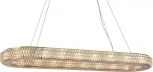 Подвесной светильник Newport 8560 8560/100 C oval gold polished (220V, хрусталь, на тросе)