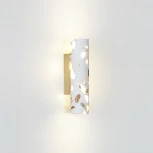 Настенный светильник Odeon Light Terrazzo 7012/12WL UP DOWN металл/ терраццо/античная бронза/серый IP20 12W 3000K 220V TERRAZZO (LED)