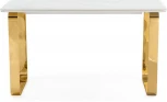 Керамический стол Селена 160 (Селена 4 160х90х77 белый мрамор / золото) Notta арт.572187