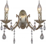 Бра ILLUMICO IL9927-2WSQ-24 AB CASTOR (220V, подвески, подсвечник, свеча)