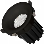 Точечный светильник встраиваемый MS-FOGGY-BUILT-R86-10W Day4000 (BK, 60 deg, 230V) (Arlight, IP54 Металл) 044626