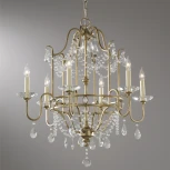 Подвесная люстра Gianna FE-GIANNA6 Feiss (220V, на цепи, свеча)