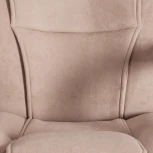 Компьютерное кресло игровое Tetchair BERGAMO (Флок/Бежевый)