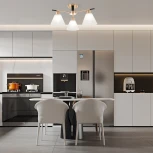 Потолочная люстра на штанге Arte Milano Napoli 322119/3 FG+BK (220V)