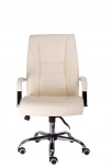 Компьютерное кресло для руководителя Kent TM экокожа кремовый