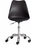 Офисное кресло TULIP (mod.106-1) / 1 шт. в упаковке (Металл,Пластик /Черный,Хром)