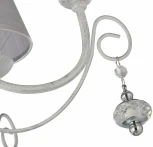 Подвесная люстра Arte Milano AM347620 347620/8 WT+SL (220V, подвески, на цепи)