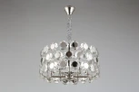 Подвесная люстра Aployt Wiola APL.745.03.06 (220V, хрусталь, на цепи, круглые)