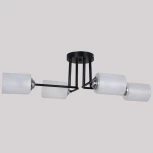 Потолочная люстра на штанге Reluce 70187-0.3-04 BK+CR (220V)