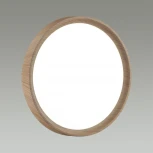 Настенно-потолочный светильник IP43 Sonex Woodi 7603/ELN пластик/св.корич. под дер LED 76Вт 3000/4000/6000K