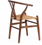 Стул WISHBONE (mod.CB2212) дерево вяз, 57*50.5*79.5, Темный Орех (№5) Tetchair 12826