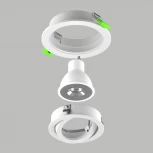 Светильник встраиваемый MR16/GU10 max 1x12Вт Lightstar Singo Base 011610