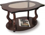 Стол журнальный Берже 3С темно-коричневый от фабрики Mebelik