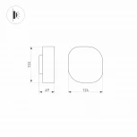 Архитектурная подсветка Arlight LGD-SWAMP-WALL 030001 (LED, 220V, IP65)