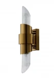 Бра Crystal Lux Justo AP2 BRASS (220V)