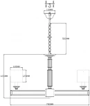 Подвесная люстра Moderli Katar V2623-8P