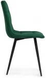 Стул Notta на металлокаркасе Чилли К зеленый / черный 502065