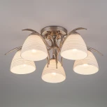 Потолочная люстра Eurosvet Megan 30121/5 сатин-никель (220V)