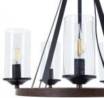 Подвесная люстра Arte Lamp Dalim A7014SP-5BK (220V, на цепи)