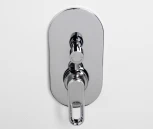 Смеситель Wasserkraft Kammel 1841 С ВНУТРЕННЕЙ ЧАСТЬЮ, для ванны и душа