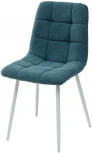 Стул CHILLI UF860-12B зеленый хром, ткань/ белый каркас