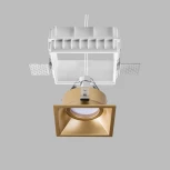 Встраиваемый светильник под гипсокартон с рамкой Lightstar Domino G214503 (220V)