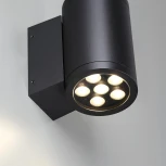 Архитектурная подсветка светодиодная Odeon Light Long 7142/12WL черный/металл IP65 LED 12W 515Лм 60° 3000K 220V (круглые)