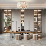 Потолочная люстра хрустальная на штанге Arte Milano Sorrento-2509 372509/8/590 GD (220V)