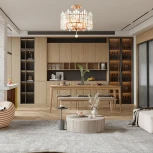 Потолочная люстра хрустальная на штанге Arte Milano Sorrento-2409 372409/5/100/400 GD (220V)