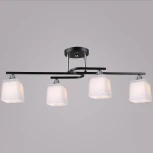 Потолочная люстра на штанге Reluce 06194-0.3-04 BK+CH (220V)