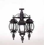 Потолочный светильник уличный Oasis Light AMERICA L 83470LA/3 Bl (220V, фонарь, IP44)