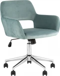 Кресло офисное ROSS велюр серо-зеленый Stool Group (арт.УТ000039077)