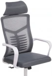 Компьютерное кресло для оператора Woodville Montana (Пластик/Сетка, Белый/Серый) 15619