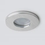 Встраиваемый точечный светильник Elektrostandard 125 MR16 серебро