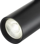 Трековый светильник однофазный Escada 20002 20002TRA/02LED SBK 15Вт, металл, черный матовый (220V, круглые)