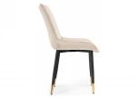 Стул Woodville на металлокаркасе Seda 1 beige / gold / black 15297
