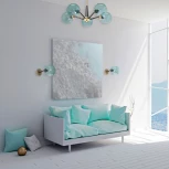 Потолочная люстра на штанге DeMarkt Гамбург 605017905