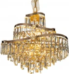 Подвесная люстра хрусталь Citilux Naiad CL315152 (220V, на цепи)