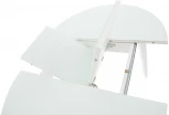 Стол Ривьера СВ D90, Стекло, Эмаль белая, 7, Аврора