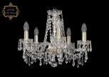 Подвесная люстра Art Classic 11.23 11.23.5.165.Gd.Dr (220V, хрусталь, на цепи, подсвечник, свеча)
